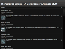 Tablet Screenshot of galacticempire.org